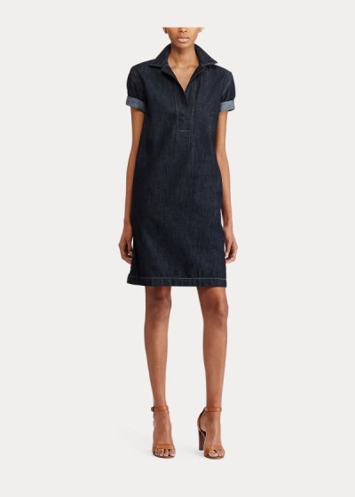 Vestido Ralph Lauren Denim Shift Mulher 58604-BAOD